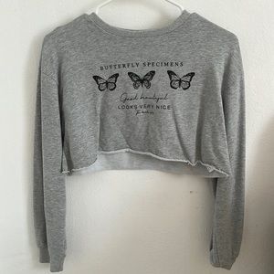 Crop top long sleeve